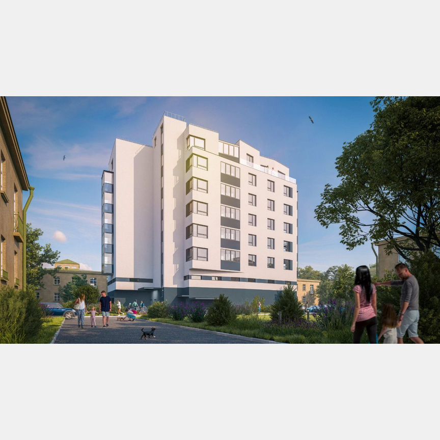 2-к. квартира, 63,7 м², 6/8 эт.
