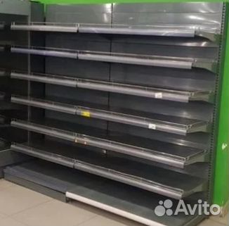 Торговые стеллажи более 600 метров