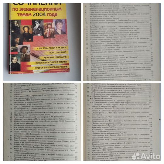 Сочинения для школьников и абитуриентов