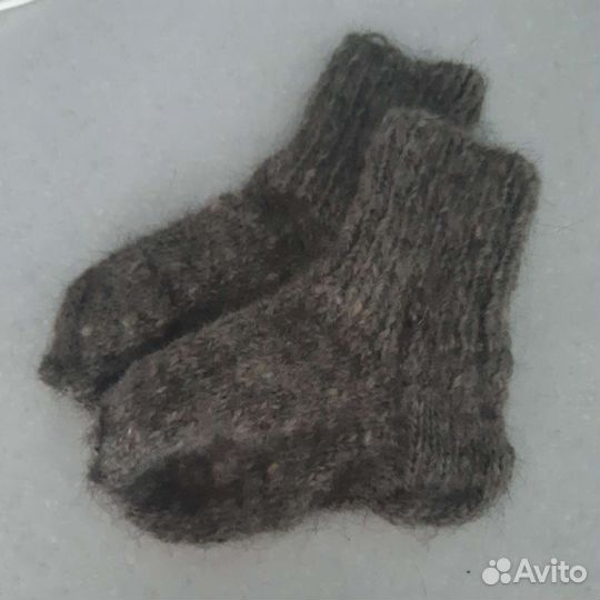 Носки пуховые детские