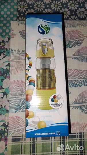 Мобильный фильтр-ионизатор для воды Amadeo Амадео