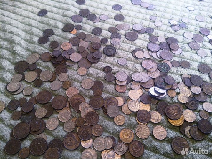 Монеты СССР 280 штук