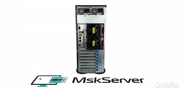 Сервер Supermicro 7048R 745TQ 2x E5-2699v4 128Gb