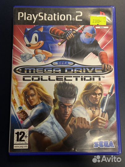 Sega Mega Drive Collection ps2