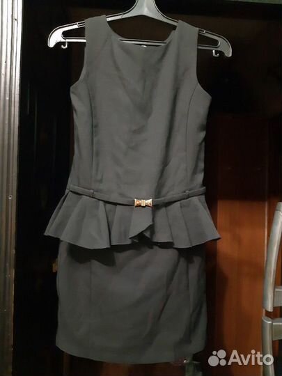 Школьный сарафан чёрный