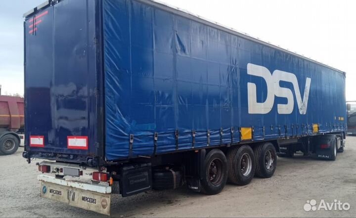 Полуприцеп тентованный Krone SD, 2009