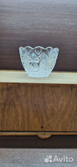 Салатник хрустальный