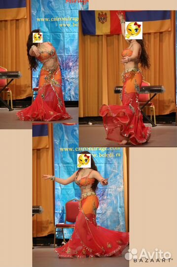 Костюм для восточных танцев 46 48