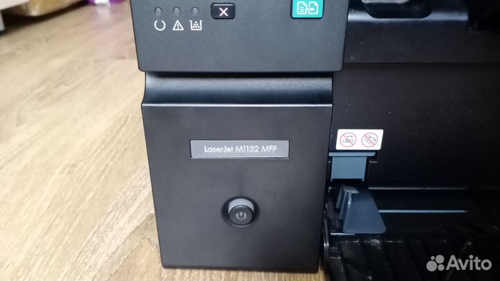 Мфу HP LaserJet M1132 и три новых картриджа