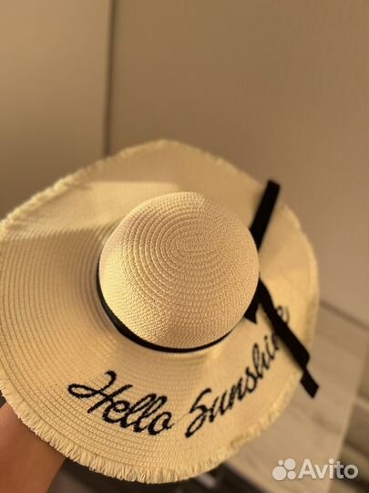 Шляпа женская пляжная новая