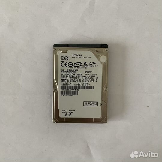 Жесткий диск HDD Hitachi 160 GB 2.5 (Скупка)