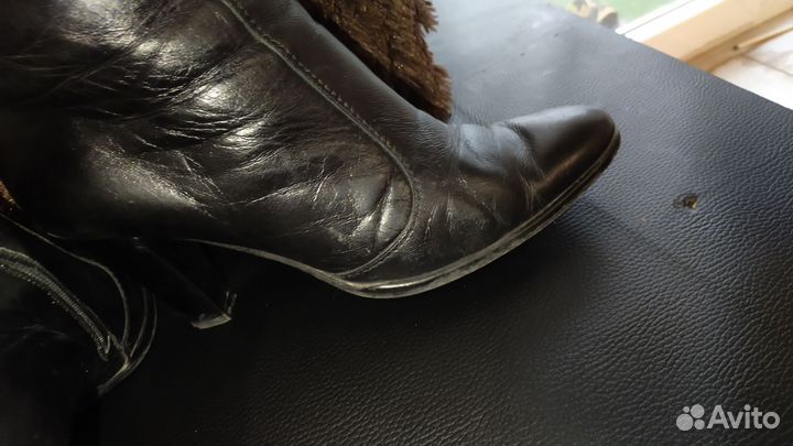 Сапоги женские натуральная кожа