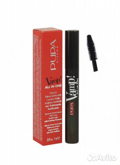 Тушь драматический объем pupa vamp