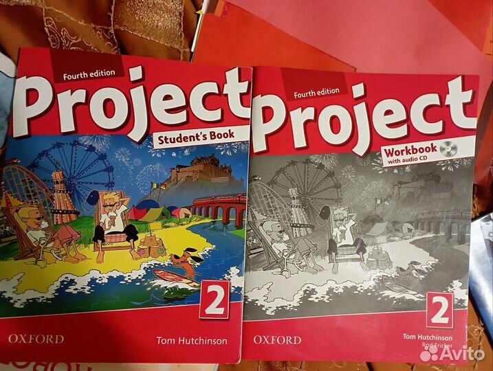 Учебник project 2 (student's book, workbook)