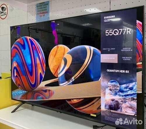 Телевизор Samsung qe55q77rau с гарантией