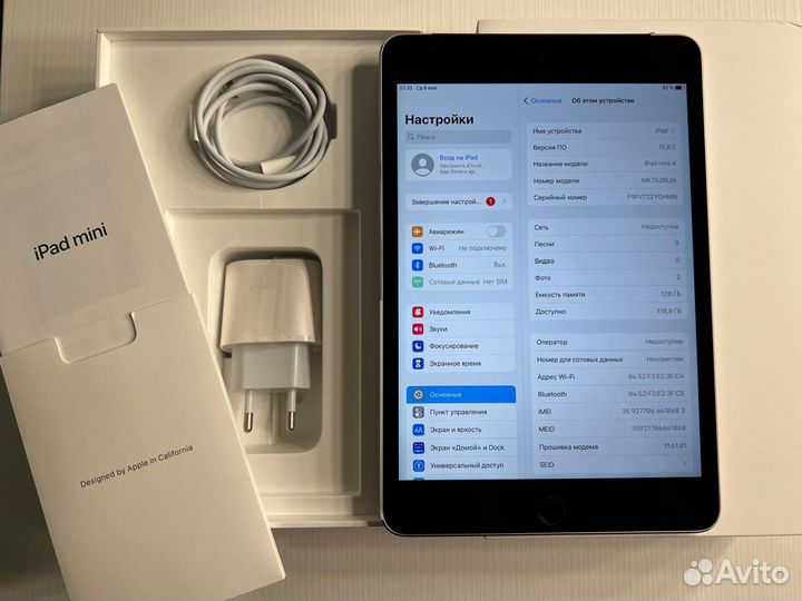 iPad mini 4 Gb 128 LTE