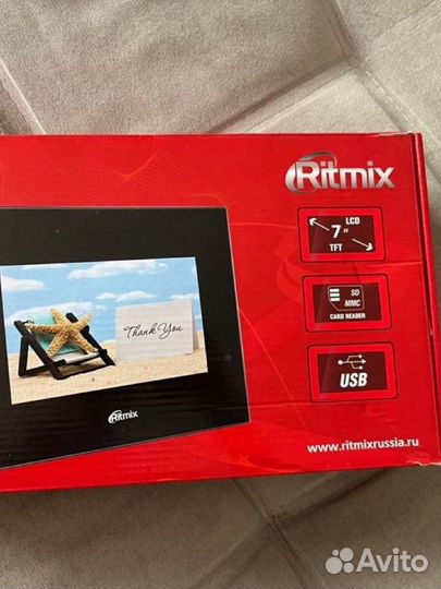 Фоторамка цифровая Ritmix