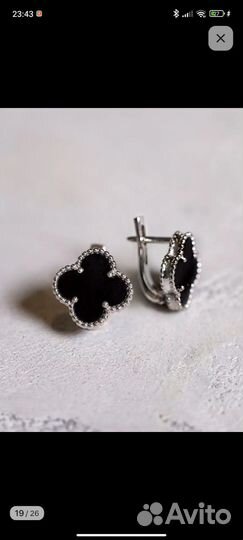 Серебряные серьги