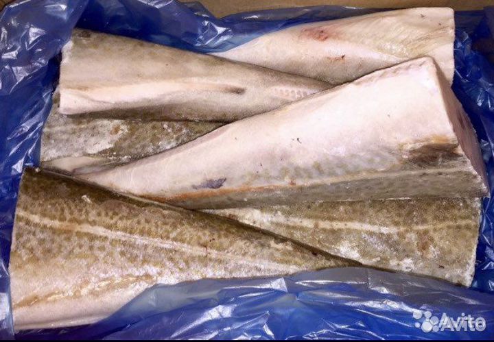 Треска тушка Мурманск сухой заморозки