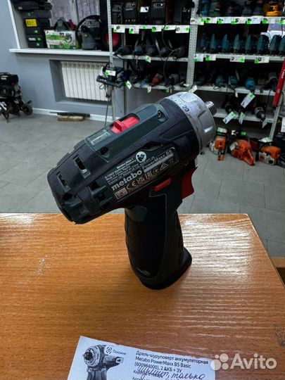 Шуруповерт Metabo powermaxx bs 12 (тушка)