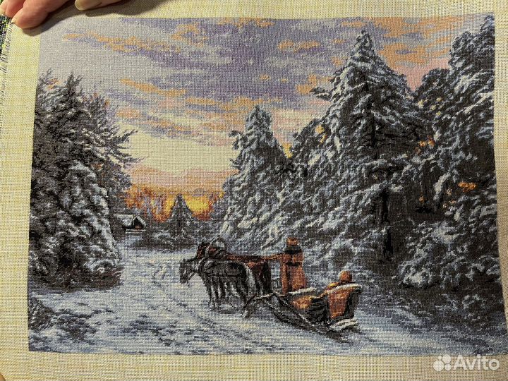 Картина «Зима», гобелен