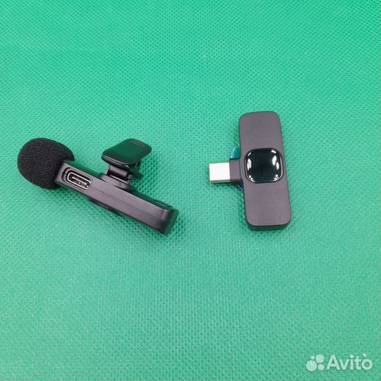 Микрофон петличный беспроводной Type-C для android
