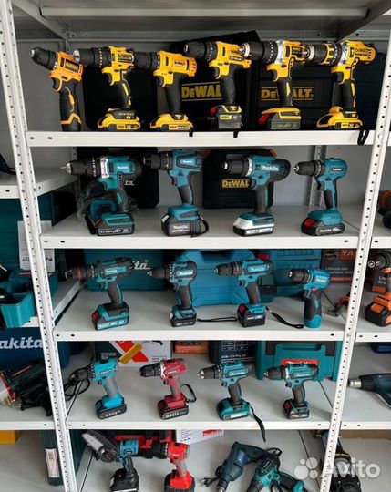 Шуруповерт Makita DeWalt Bosch бесщеточный