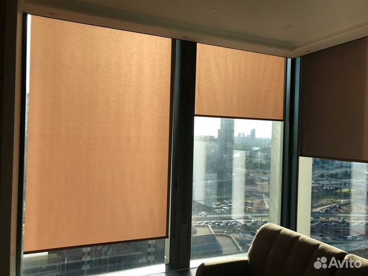 Рулонные шторы с электроприводом. Любой размер