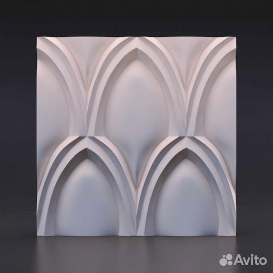 Гипсовая 3D панель 