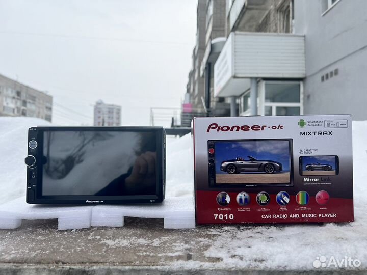 Автомагнитола pioneer 2din