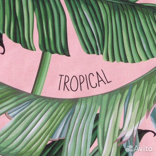 Постельное бельё Этель 2 сп Tropical 175х215 см, 200х220 см, 70х70 см - 2 шт