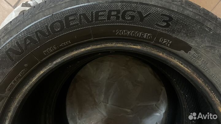 Toyo NanoEnergy 3 205/60 R16 92H