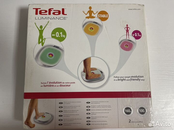 Весы напольные Tefal luminance pp 8043