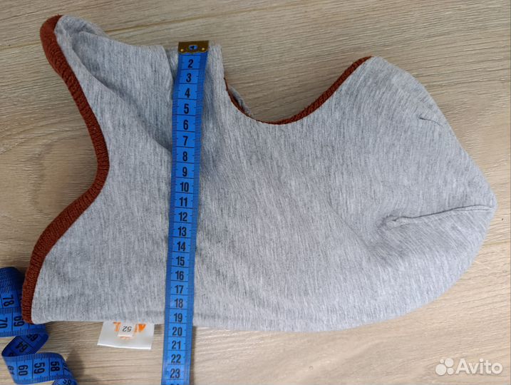 Шапка шлем для мальчика 52