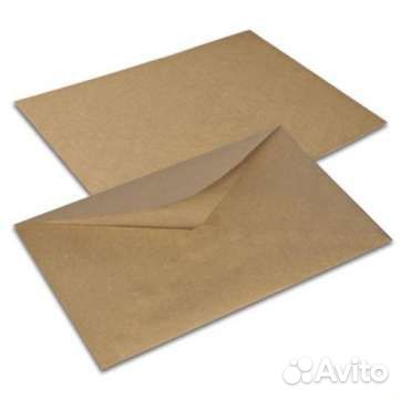 Конверты из крафт бумаги С4