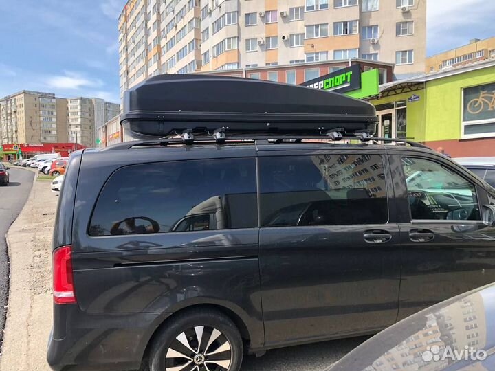 Автобокс на крышу mercedes vito