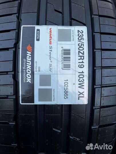 Hankook Ventus S1 Evo3 SUV K127A 235/50 R19 103W