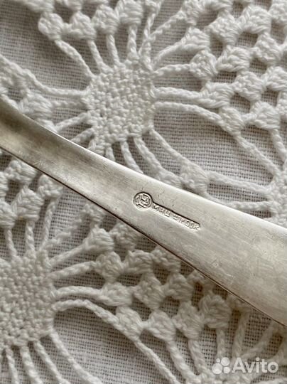 Мельхиоровая лопатка 70-е гг СССР Кольчугино