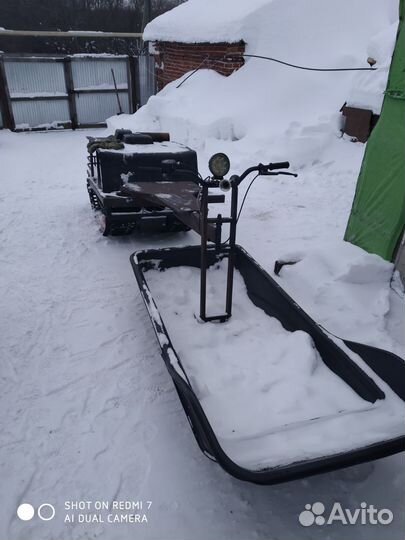 Мото толкач-буксировщик