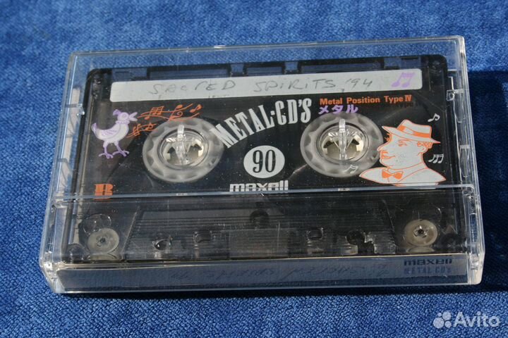 Аудиокассеты Maxell (Metal pоsition Tipe IV )