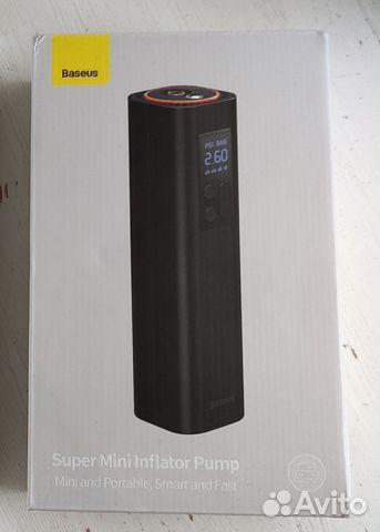 Портативный насос Baseus Super Mini Inflator Pump