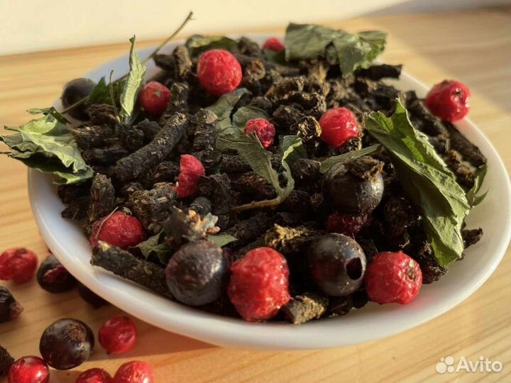 Иван чай со смородиной 1кг, кипрей, органический