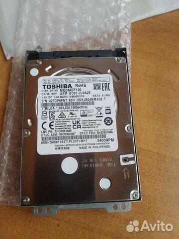 Жесткий диск Toshiba MQ04ABF100 1TB