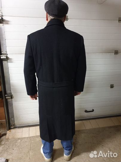 Драповое пальто мужское р. 52-54