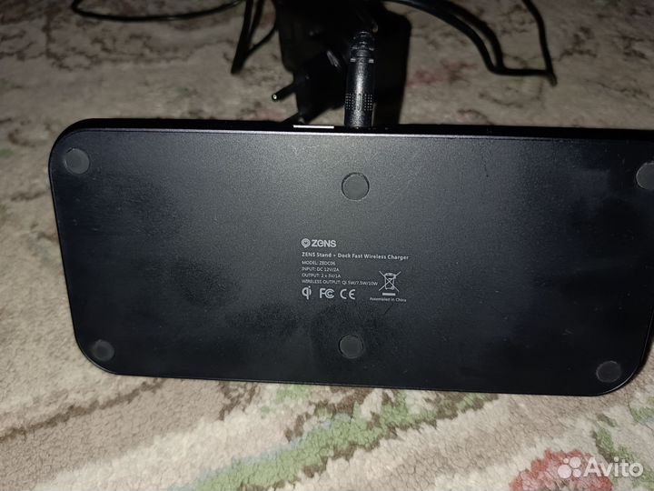 Беспроводное зарядное устройство Zens Stand+Dock