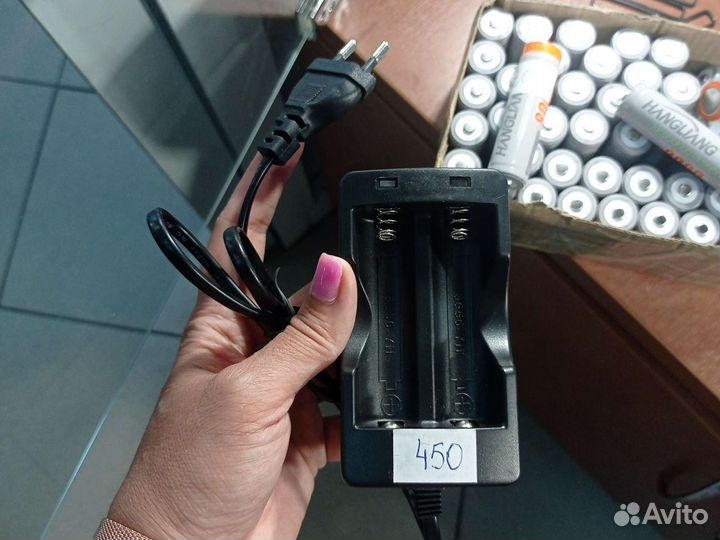 Аккумуляторные батарейки 18650 и зарядники к ним