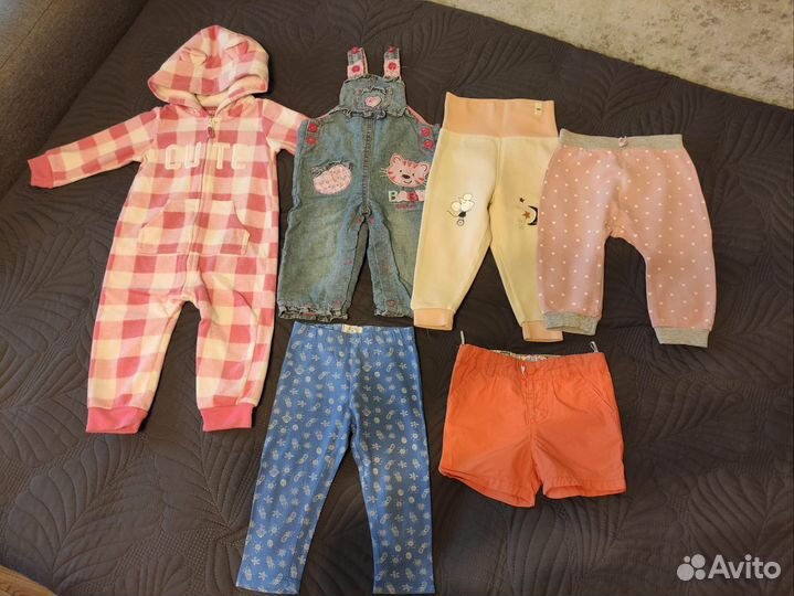 Вещи пакетом для девочки 74