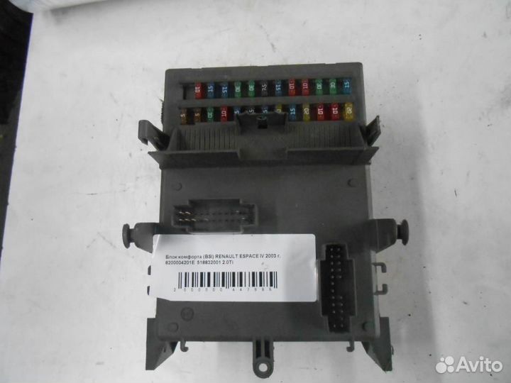 Блок комфорта Renault Espace