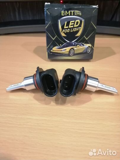 LED лампы h10 3000k 2шт