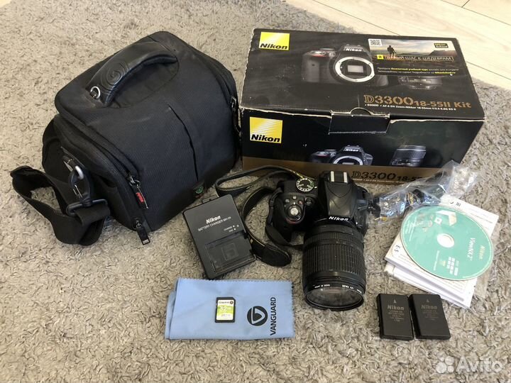 Зеркальный фотоаппарат nikon d3300